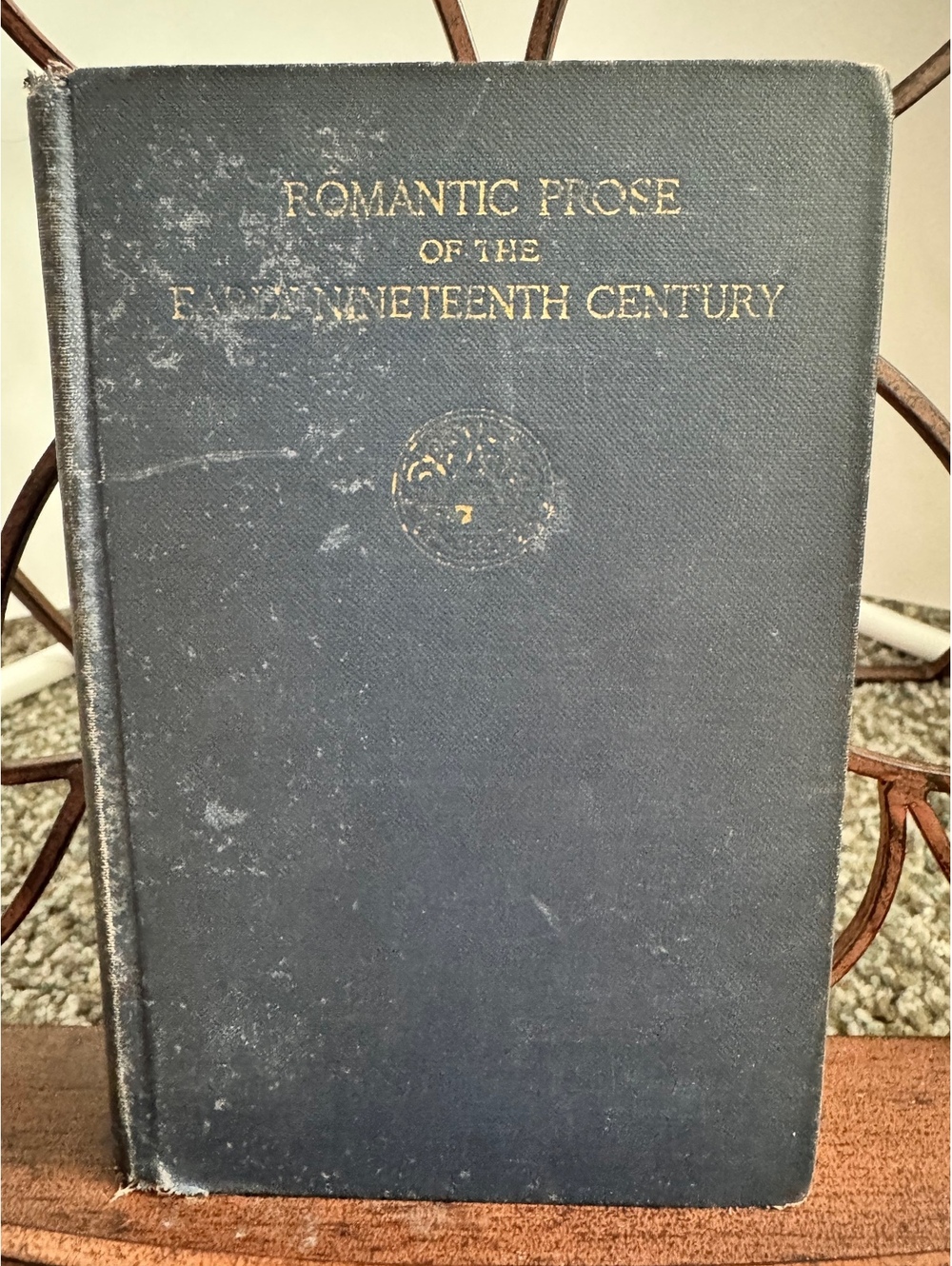 Romantic Prose of the Early Nineteenth Century - Vintage 1927 Hardcover Book